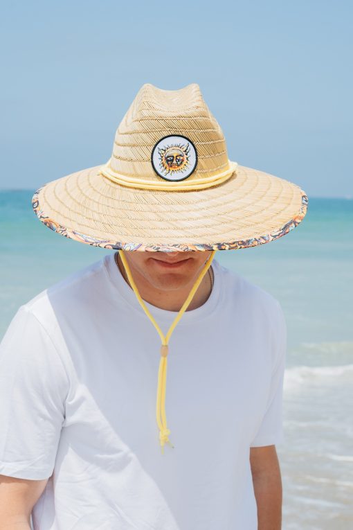 peter grimm lifestyle2 badfish Paddleout collection lifeguard hat 2