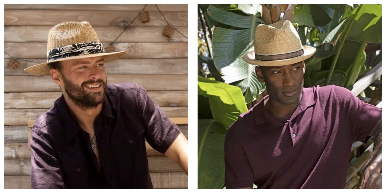 Blog Straw Hats Two Men Wearing Peter Grimm