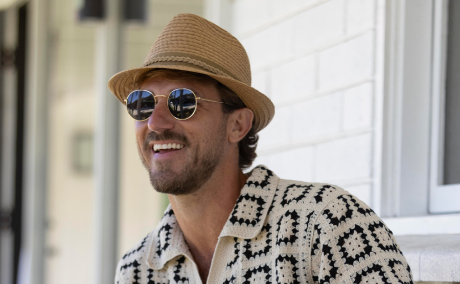 History of Fedoras by Peter Grimm LaJolla straw hat