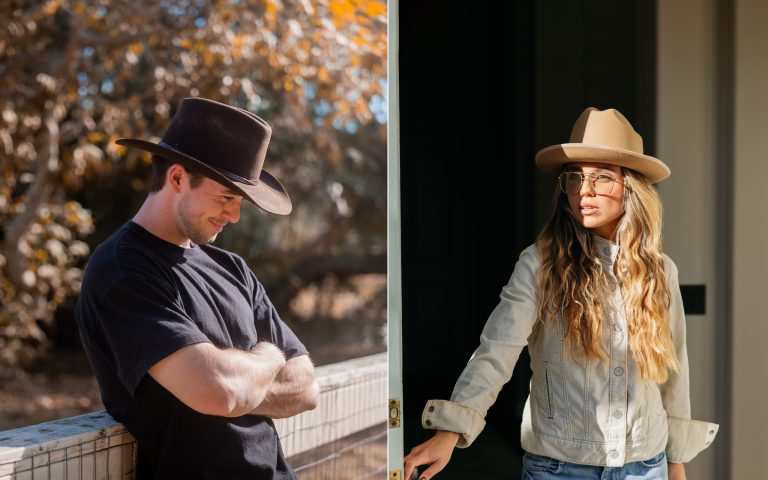 Men wool hat and women wool hat by Peter Grimm slider